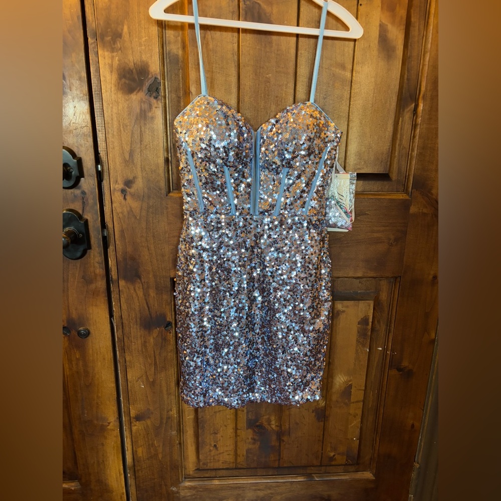 Blue formal mini 2